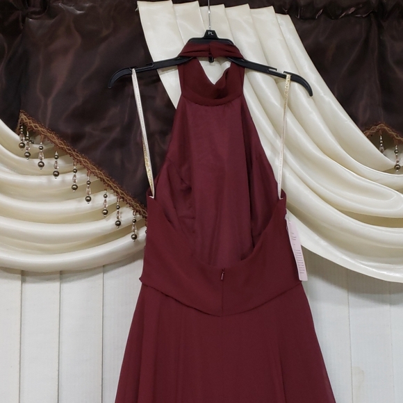 Jenny Yoo Elliya Mock Neck Dress - Picture 16 of 16